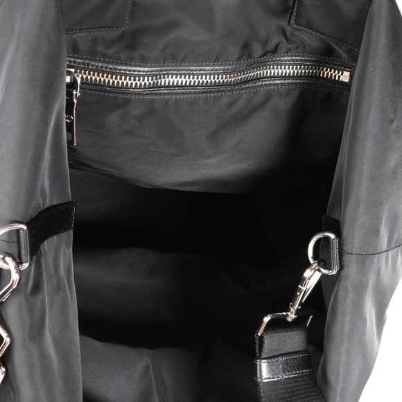 Prada Black Nylon Reversible Tote Bag - Picture 7 of 7